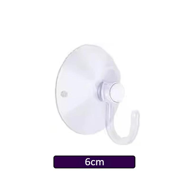 30Pcs Transparent Suction Cup Hooks Reusable Heavy Duty Hooks for Kitchen Bathroom Shower Glass Mirror Car Window & Smooth Walls