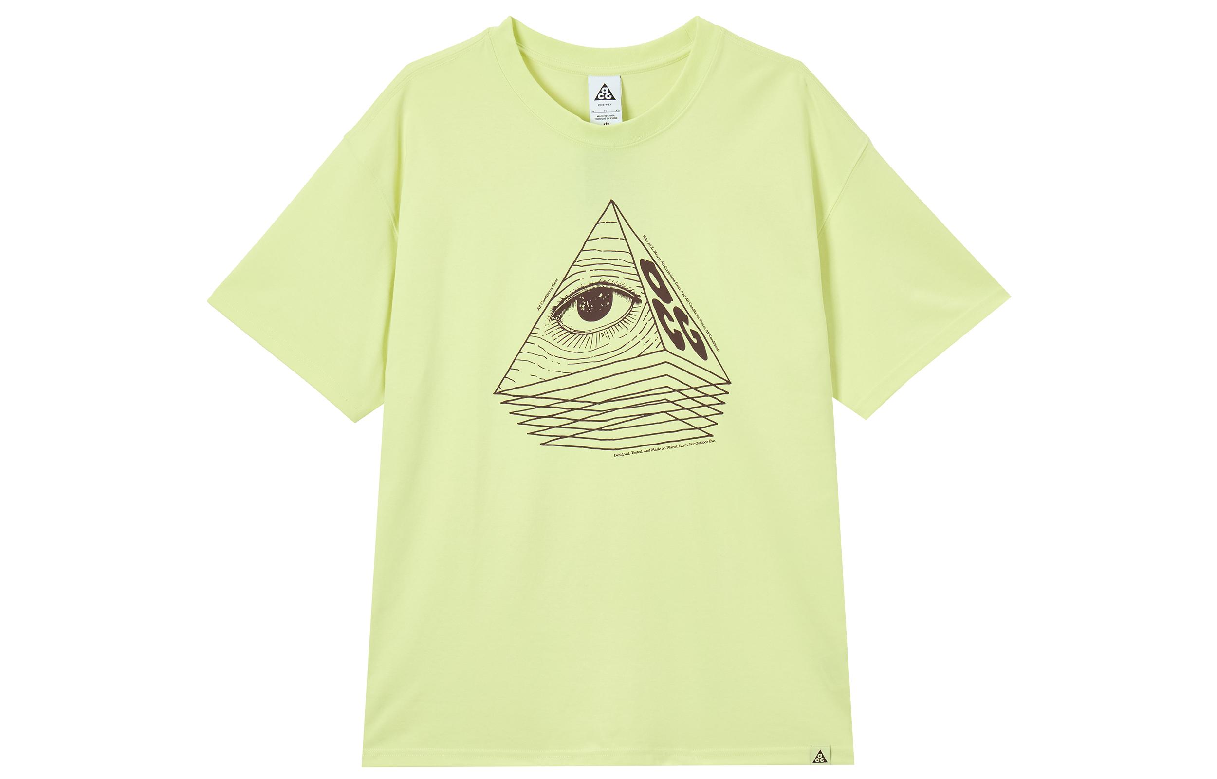 Nike ACG T Shirt Men s Bright Green FJ1128-337 L