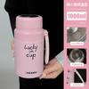 1000ml Stainless Steel Insulated Travel Mug With Tea Infuser Leakproof Portable Thermos Office Outdoor Camping
