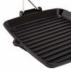 Staub Square Grill Pan, 24cm, Black, 1202123