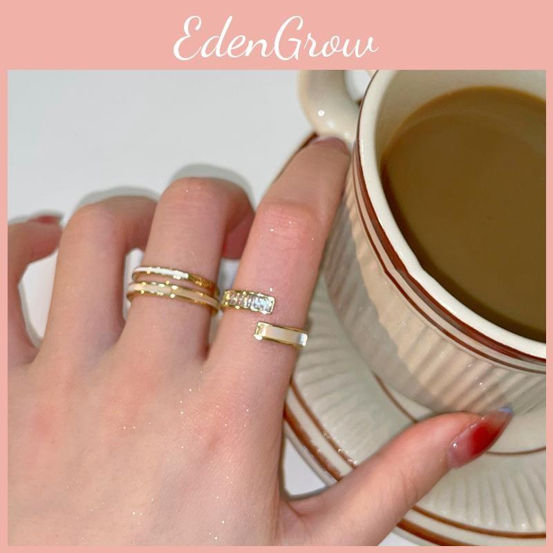 Stackable Ring Geometry Adjustable Jewelry Index Finger Rings Gift Decoration
