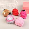 Cartera Pequeña con Cremallera Llavero Ligero Linda Colgante de Bolso Adorno Decorativo para Mochila Accesorio Diario para Mujer