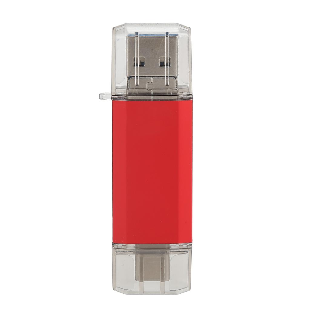 USB 3.0 U Disk Red Aluminum Alloy ThreeInOne High Speed Bulk Storage Memory Device(256GB )
