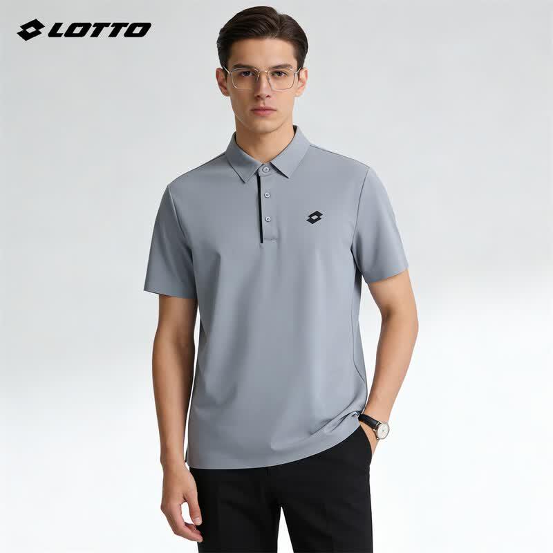 LOTTO Men s 7A Antibacterial Polo T-Shirt L