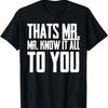 Men & Boys Mr-Know-It-All T-Shirt