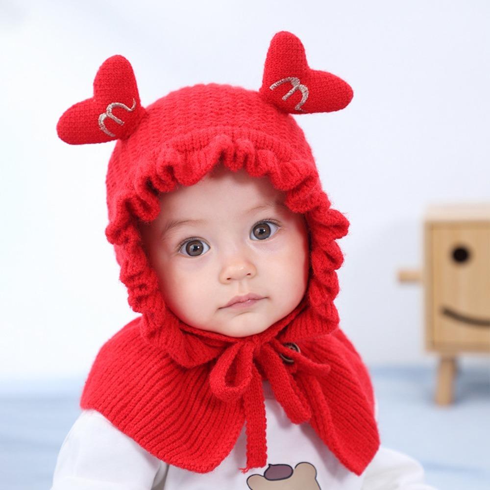 

Шерстяная пряжа, зимняя теплая шерстяная шапка-бини, аксессуары, детские головные уборы