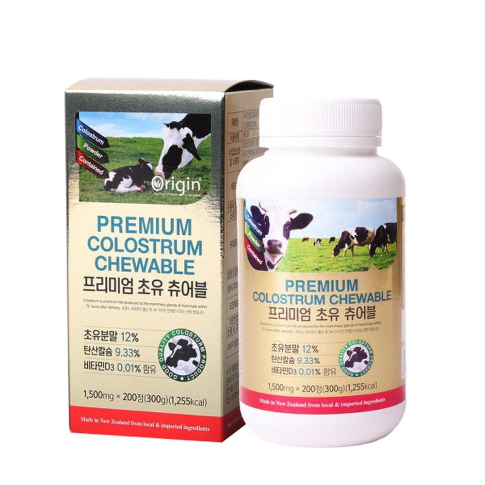Origin Premium Colostrum Chewable 1 pcs 200 tablets