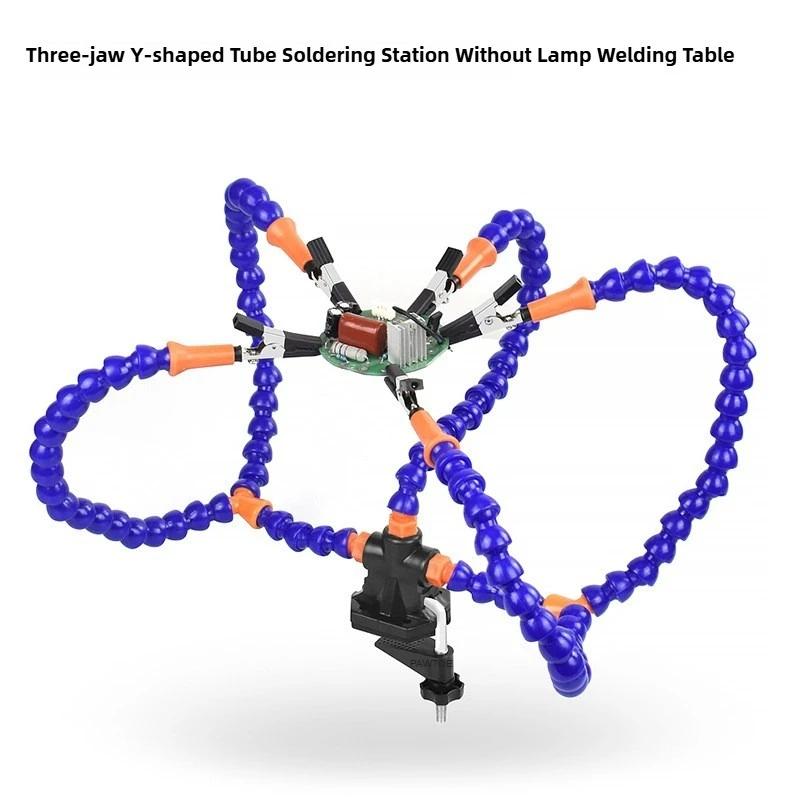 Multi Soldering Helping Hand Tool Table Clip Third Hand Soldering Stand Welding PCB Holder Flexible Arm Soldering Tool