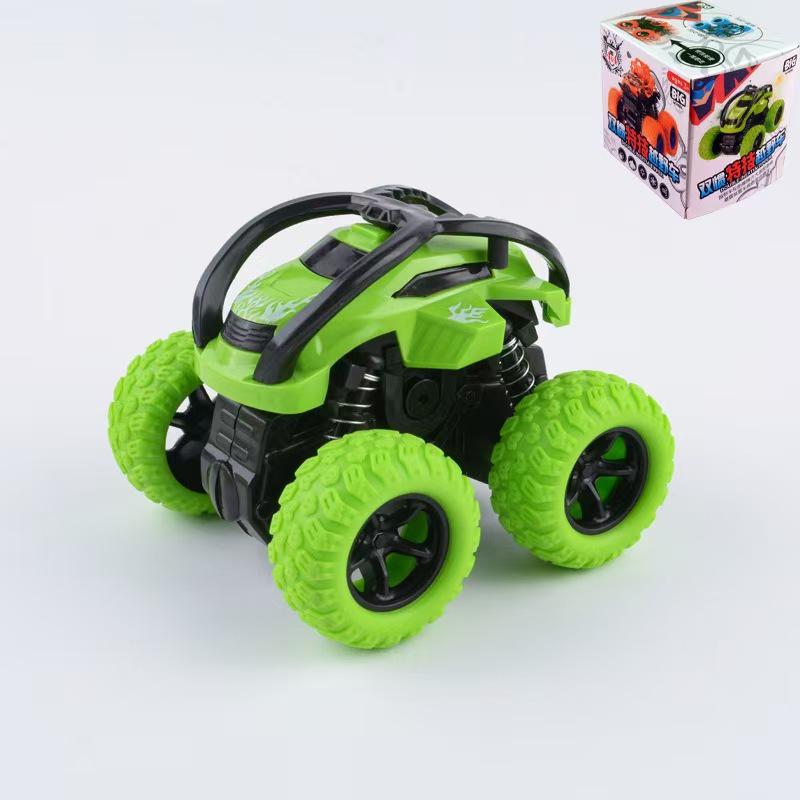 Children's Inertia-Powered Off-Road Toy Car - Durable, Simulation Model