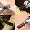 Rotationsfräser Raspel Feile 1/4" Rundschaft Holzbearbeitung Fräser Gratbohrer Bit-Set Holzbohren Schnitzen Entgraten Nutenwerkzeuge