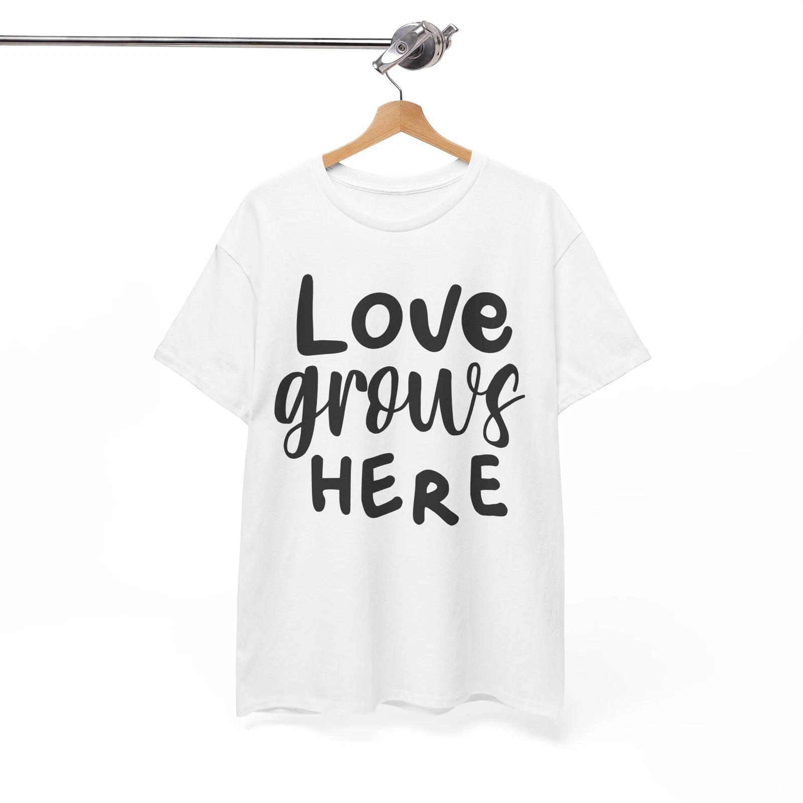 

Spring Garden T-Shirt | Floral Aesthetic & Nature Inspired Tee | Love grows here S