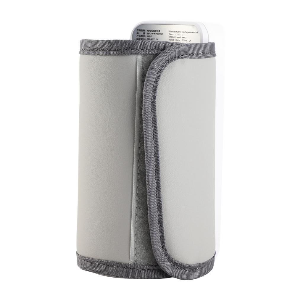 Bolsa térmica para mamadeira de leite ABS PU 3000mah X 2P 7,4V 2A 18W com carregamento USB isolado portátil para bebê