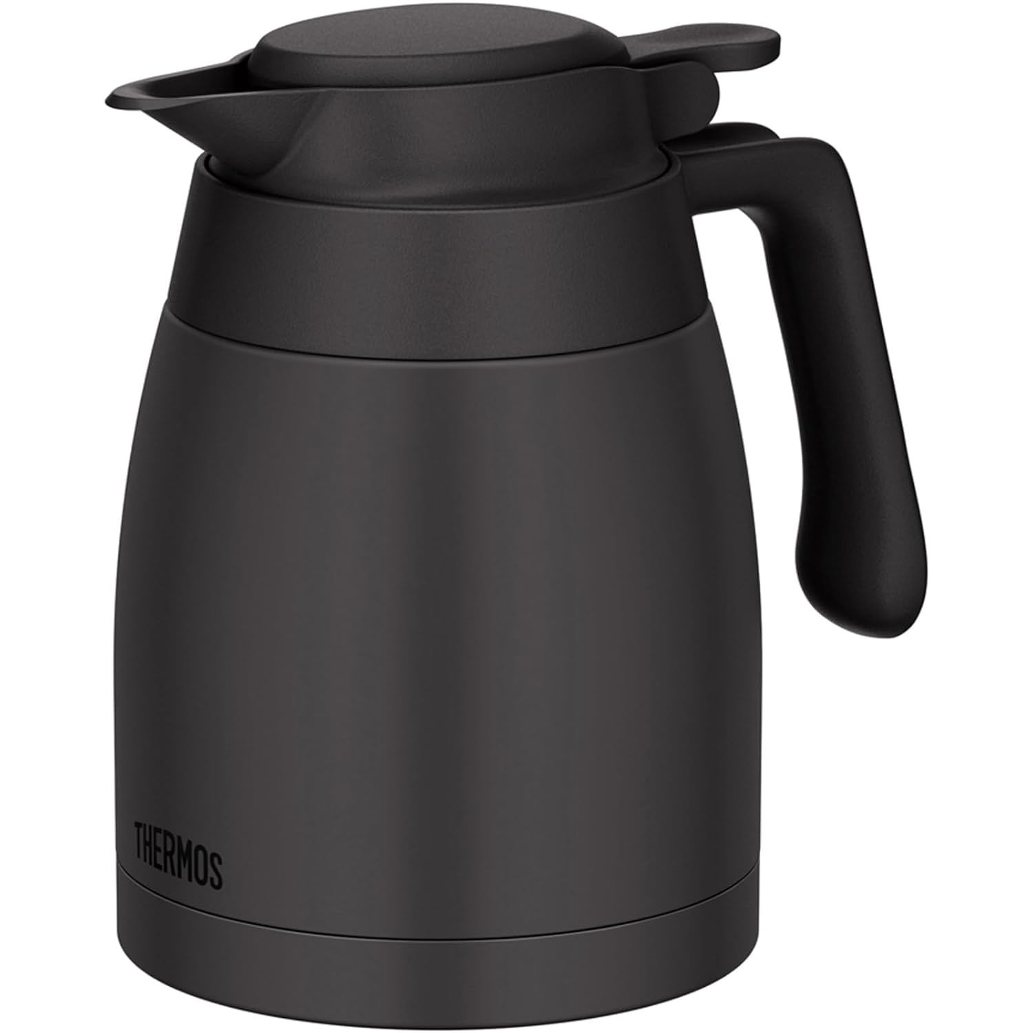 Thermos Stainless Steel Pot 1.0L Dark Gray Insulated Tabletop Insulation Cooling Wide Mouth Design TTG-1000 DGY