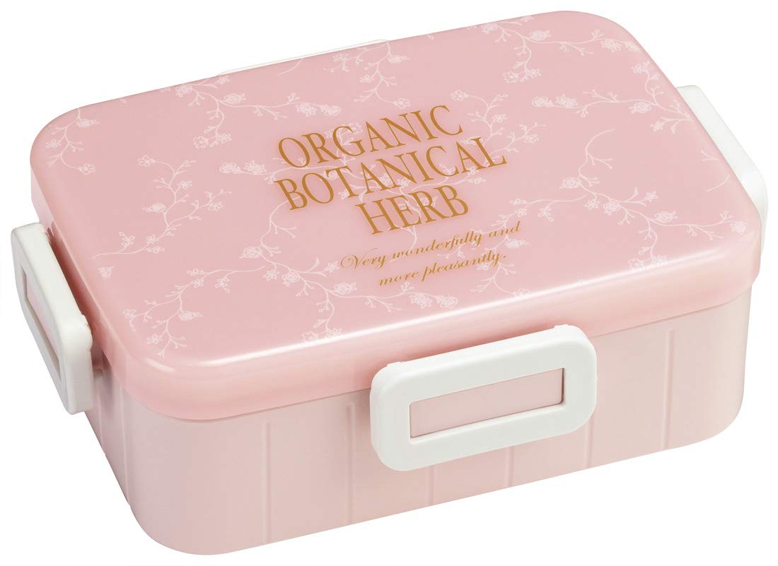 

Skater Bento Organic Herb Made in YZFL7C Box, 4-Point Lock, Peach, Japan, 650ml,