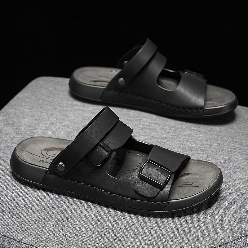 Sandals Men's New Summer Breathable Driving Sports and Leisure Beach Shoes Non-slip and Wear-resistant Lightweight and Comfortable Slippers