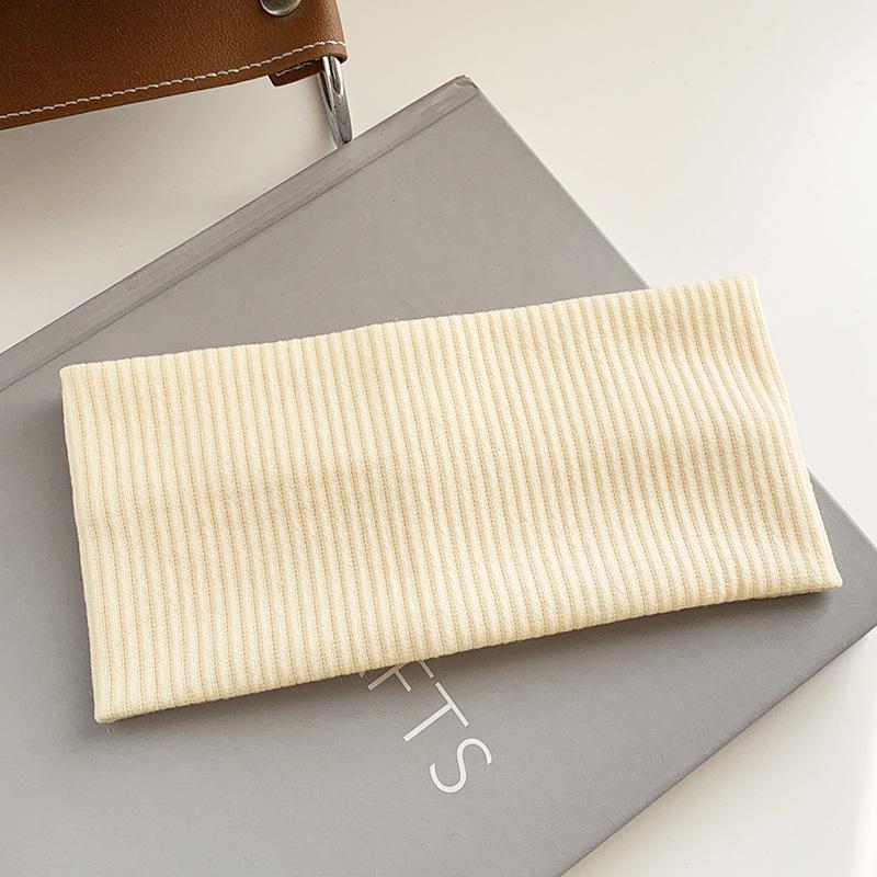 1 stk Minimalistisk Strikket Pannebånd, College Casual Sports Hodebånd Allsidige Tilbehør For Menn & Kvinner, Helårsbruk, Hårtilbehør