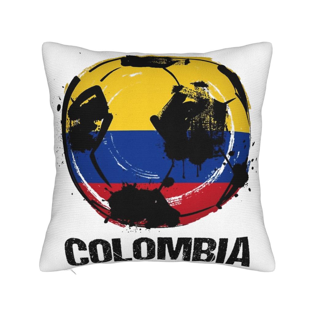 Colombia Flag Pillow Covers Product Printing Cushion Cover Decor Throw Pillow Case Cover Home Multiple Sizes