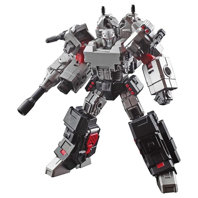 Transformation Action Figure Toy The Tyrant Mini Model 11cm Abs Statue Deformation Car Robot Figma