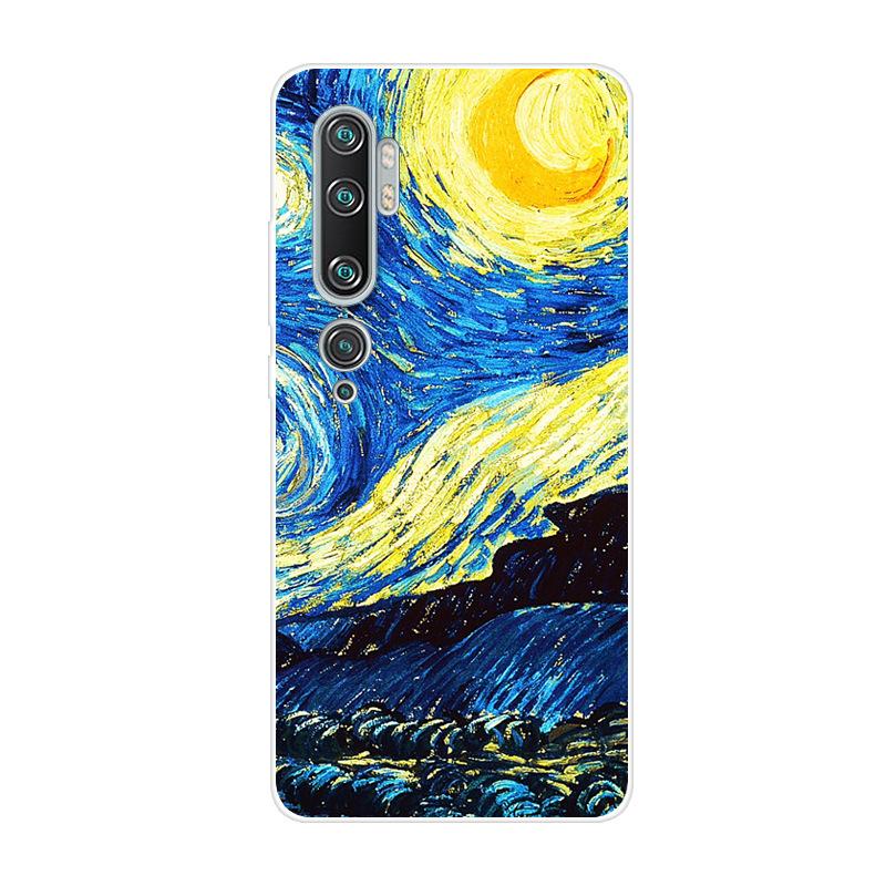 For Xiaomi Mi Note 10 Case Soft Silicone Back Cover Phone Case on For Xiaomi Redmi Note 10 Pro Coque For Xiomi Mi Note10 Pro