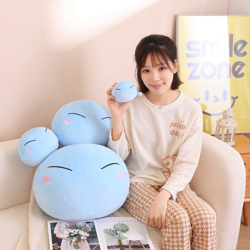 10~45cm Plush Animation That Time I Reincarnated As A Pillow Plush Doll Cushion Toy Halloween Gift