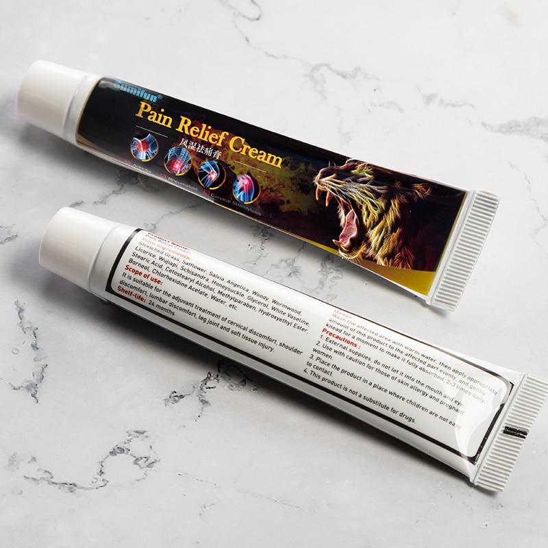 1 Stück Sumifun Tiger Balm Schmerzlinderungssalbe rheumatoide Arthritis Behandlung Gelenkrücken wirksame schmerzstillende Creme