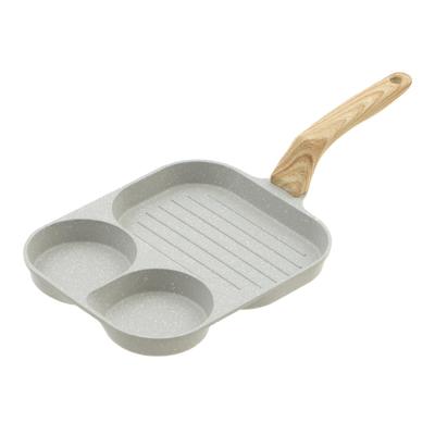Takeda Corporation Gray 19 X 39 X Cm 3In1 IH Compatible Pan L [Frying Pans, Cooking, Cooking] 7.5 Multi-frying IHMFP-39