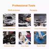 40pcs/set 1/4 Inch CR-V Ratchet Auto Repair Mechanic Wrench Sleeve Kit Hand Tools Toolbox Combination Socket Wrench Kit