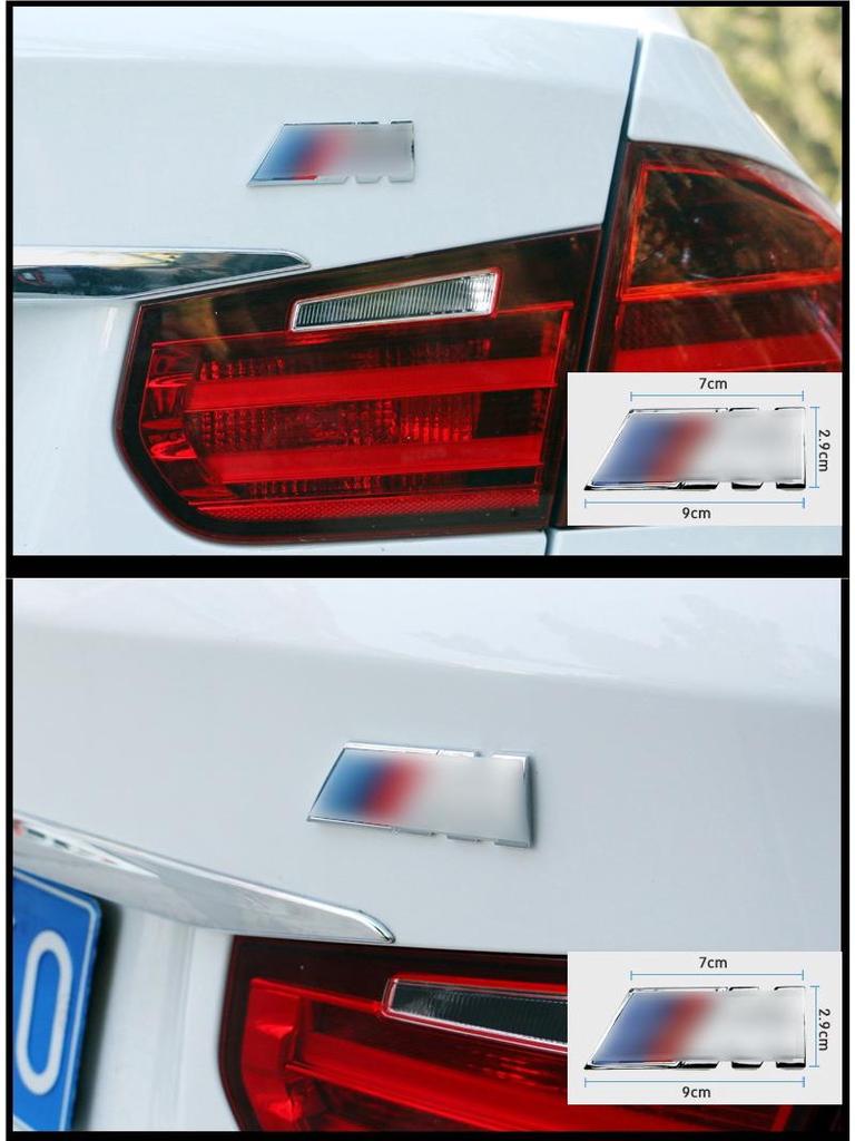 Compatible Grille & Fender Emblem for BMW 1, 3, 5 Series, X1, X2, X5, X6, M3