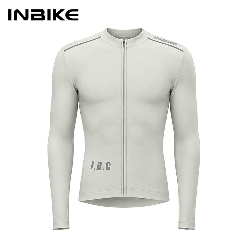 Winter Fleece Cycling Suit Men Long Sleeve Jersey Bib Pants Set Road Bike Outdoor Sports Shockproof Padding with Pockets