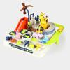 Children's Puzzle Car Space Track Toys Mini Rail Toy Kids Montessori Racing Train Mechanical Adventure Table Game Baby Gifts