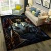3D Top Rapper Legend Star Art Cartoon Hip Hop Rug for Bedroom Living Room Sofa Home Doormat Decor,large Play Non-slip Floor Mat