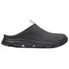 Salomon Rx Slide Leather Minimalist Anti-Slip Closed-Toe Slippers Unisex Slippers Black 477511