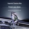 Rotating Wireless Car Charger Phone Mount with Smart Sensor Technology