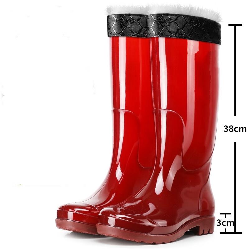 Мужские зимние теплые высокие резиновые сапоги DAXTE 36-45