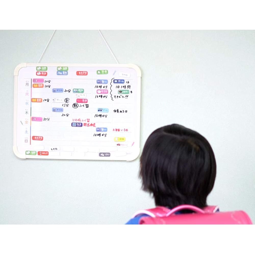 Sonic (Sonic) Board Ribigakumai Plan Board for Acquiring Study Habits Ivory LV-4158-I