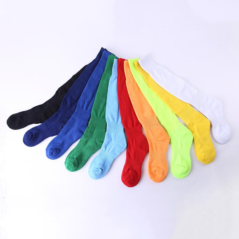 Breathable Non-Slip Knee Stockings Thickened Towel Bottom Sweat-Absorbing Wear-Resistant Sports Socks Adult Solid Color Professional Feet