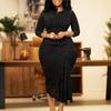 Women's Spring New Fashion Temperament Fashion Lace Patchwork Dress