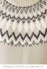 Maternity Fair Isle Dress with Nursing Prenatal and Postnatal Nursing Long Knit Ivory [ANGELIEBE] Mouth, Clothes, Sleeve, Dress, M,