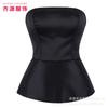 Top Corsetto Modellante Shapewear da Donna con Lacci per Controllo Pancia e Vita