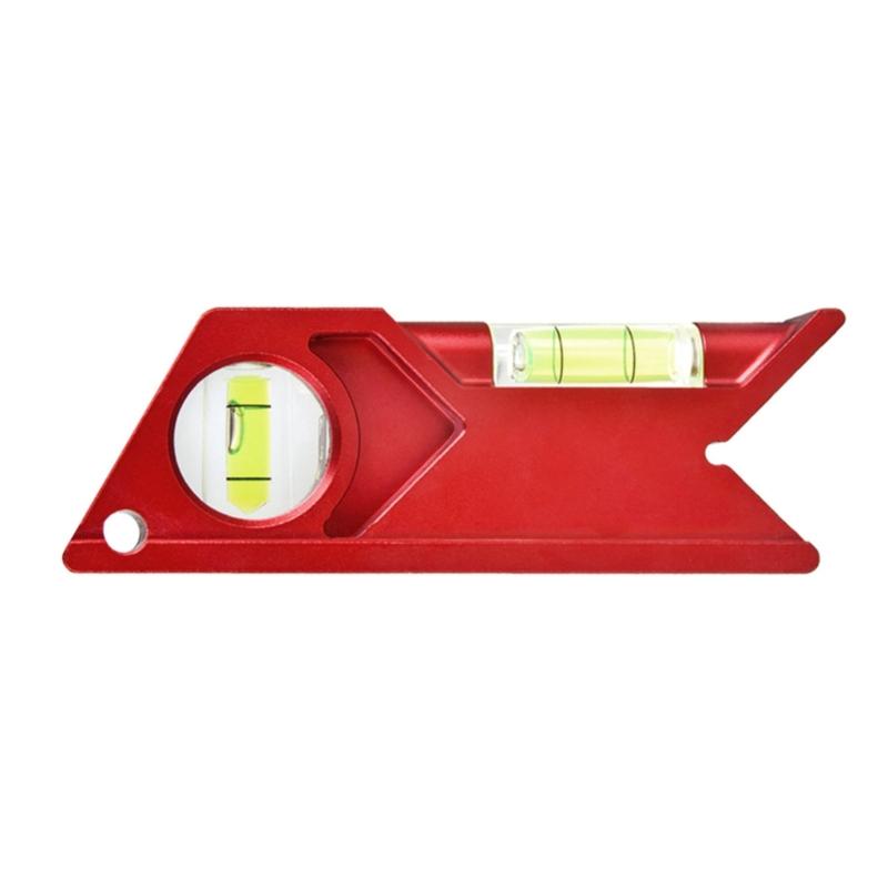 Portable Pocket Level Ruler Aluminum Alloy Measuring Level RulerVersatile & Durable Measuring Tool for Everyday Use