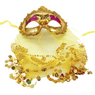 Brocade Crystal Masquerade Ball Victorian Antique Mysterious Fancy Lace Eye Mask