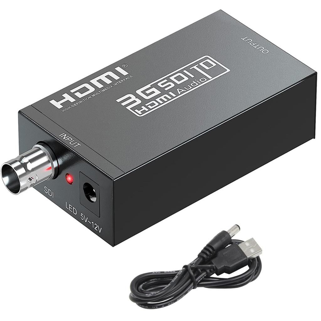 SDI zu HighClear Multimedia Interface Konverter 3GSDI zu HDMI-kompatibler Video-Audio-Konverter 8