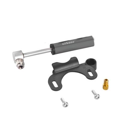 Foglia Super Mini Pump Black Compatible with American and French Valves Bicycle Pump 72181 ZT-702