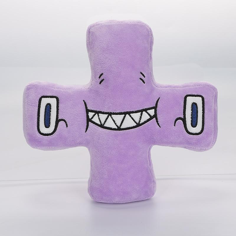 Puppe Alphabet Lore Shape Knowledge Series Plüsch Wurfkissen Erleuchtung Shape Knowledge Doll