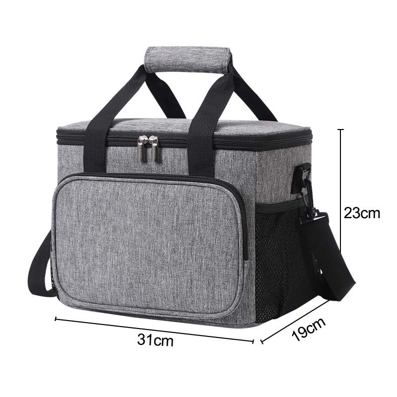 Insulated Outdoor Oxford Cloth Ice Pack Large Capacity Lunch Bag