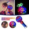 Spinning Light Show  Plastic Wand  Light Up Ball  Wand Colorful Led Wand For Perfect For Parties And Celebrations