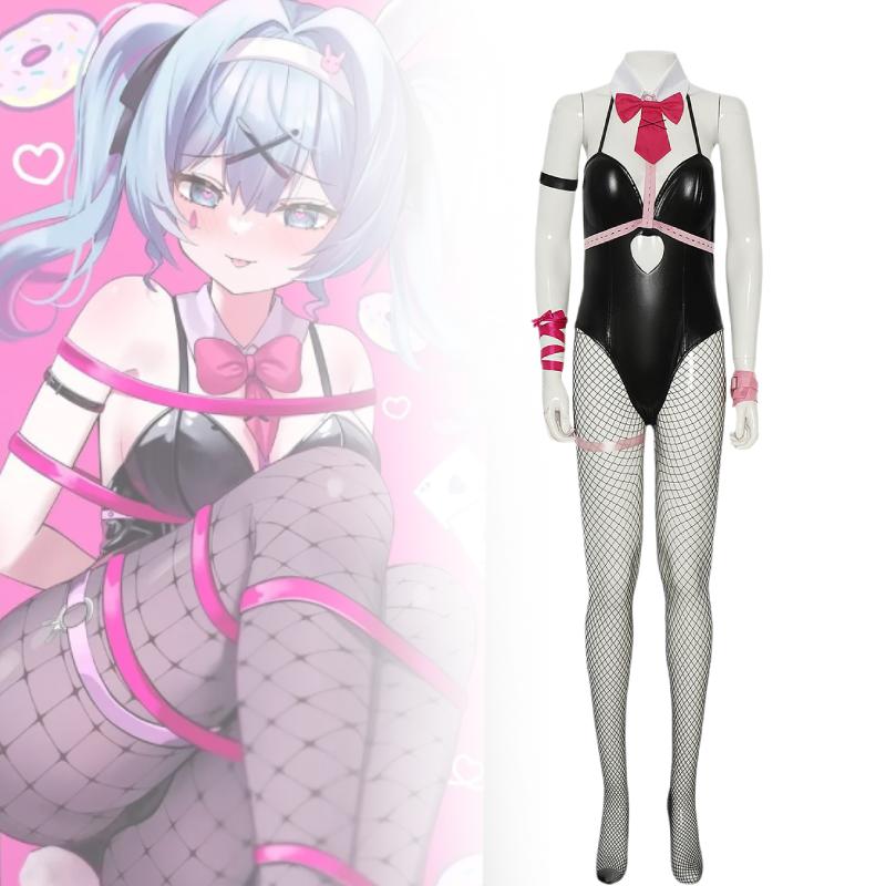 Bunny Sexy Adult Halloween Costume Rabbit Fancy Swimsuit Cosplay Easter Party
