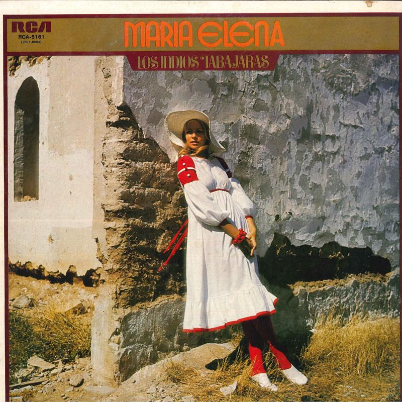 Виниловая пластинка LOS INDIOS TABAJARAS Maria Elena RCA5161 RCA Japan Obi Латинская Подержанная