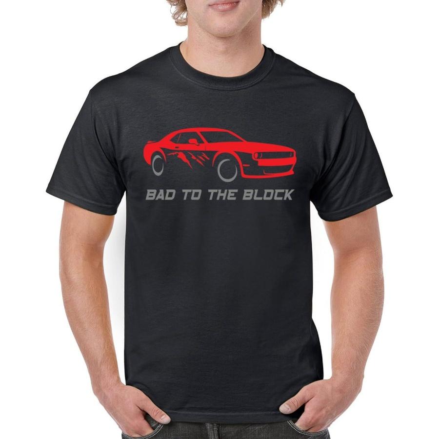 Dodge Challenger SRT Demon T-Shirt American Muscle Car Hemi Mens Tee S разноцветный