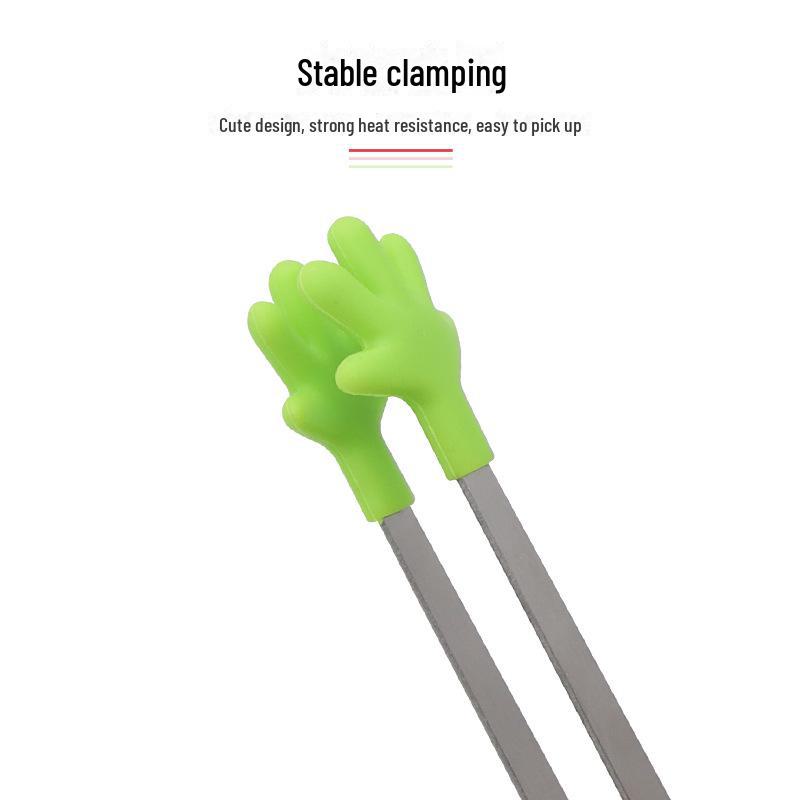 Silikon Tutacak Paslanmaz Çelik Şeker Küpü ve Tatlı Klipsi